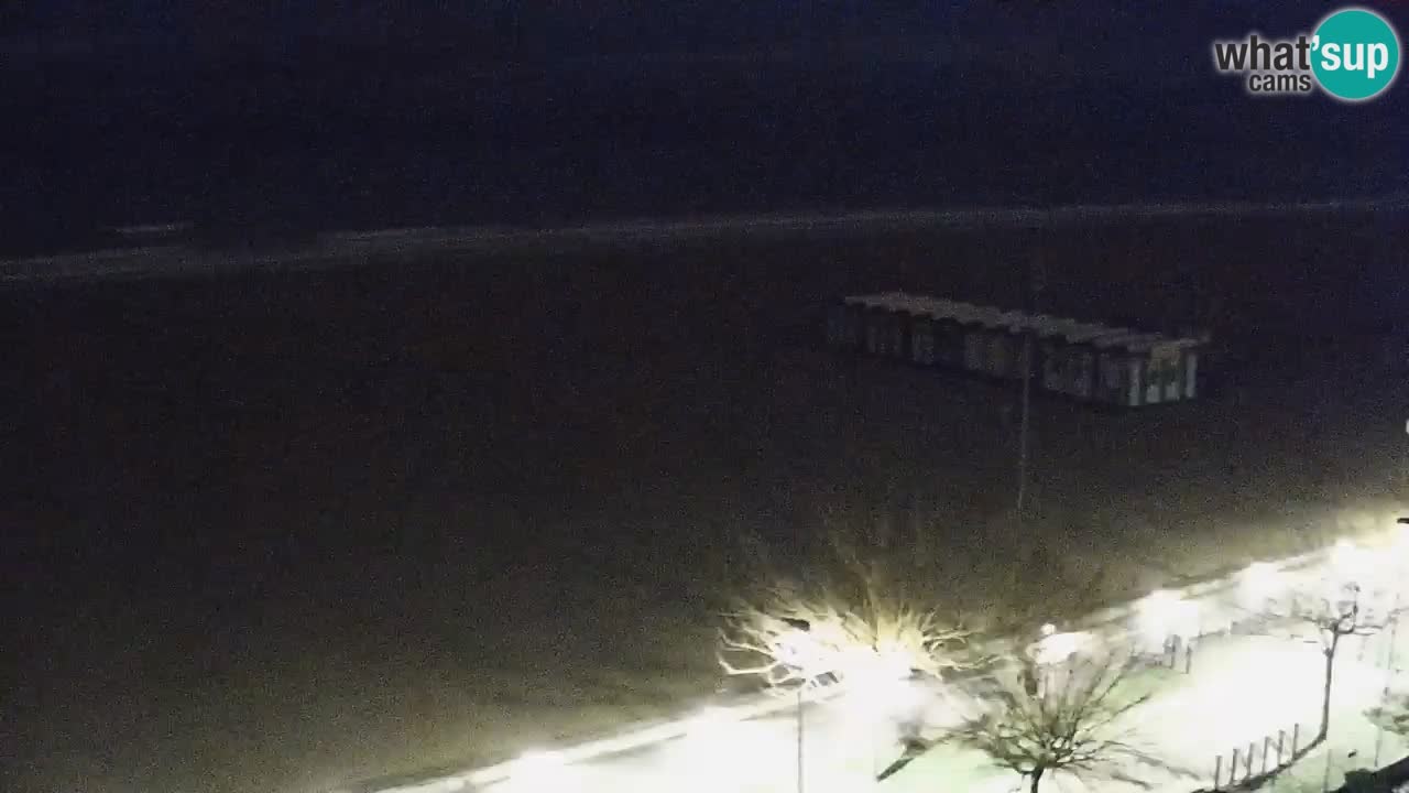 Webcam en vivo playa Bibione – vista desde Ashanti ApartHotel