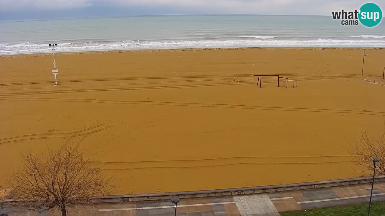 Webcam en vivo playa Bibione – vista desde Ashanti ApartHotel