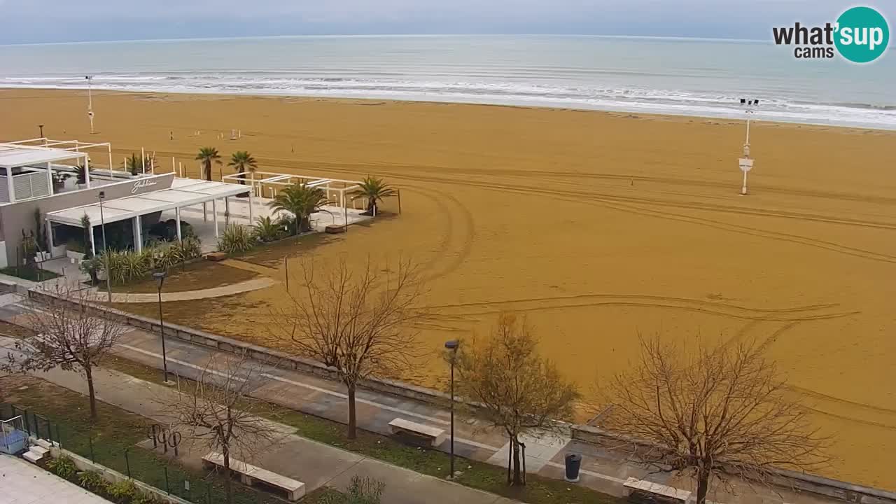 Webcam en vivo playa Bibione – vista desde Ashanti ApartHotel