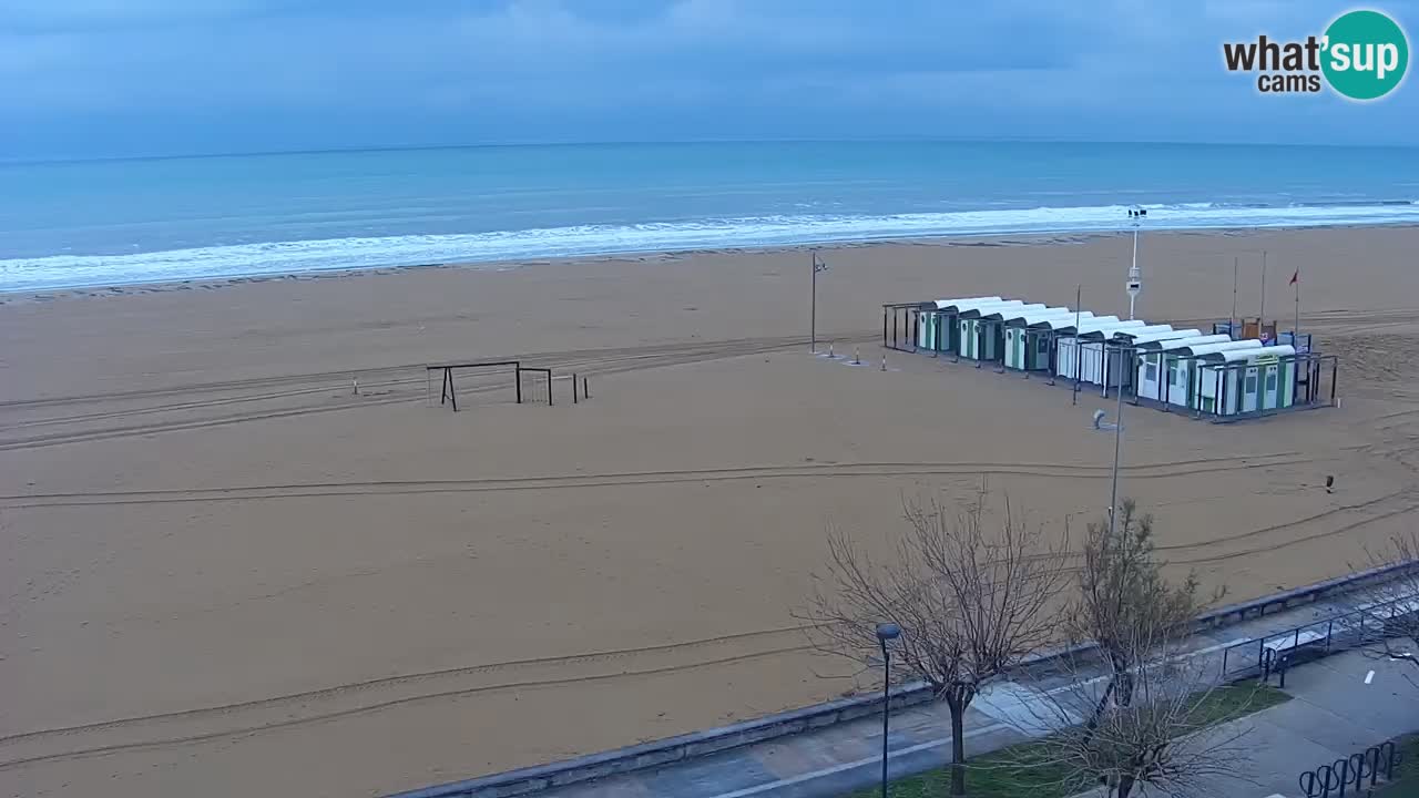 Webcam en vivo playa Bibione – vista desde Ashanti ApartHotel