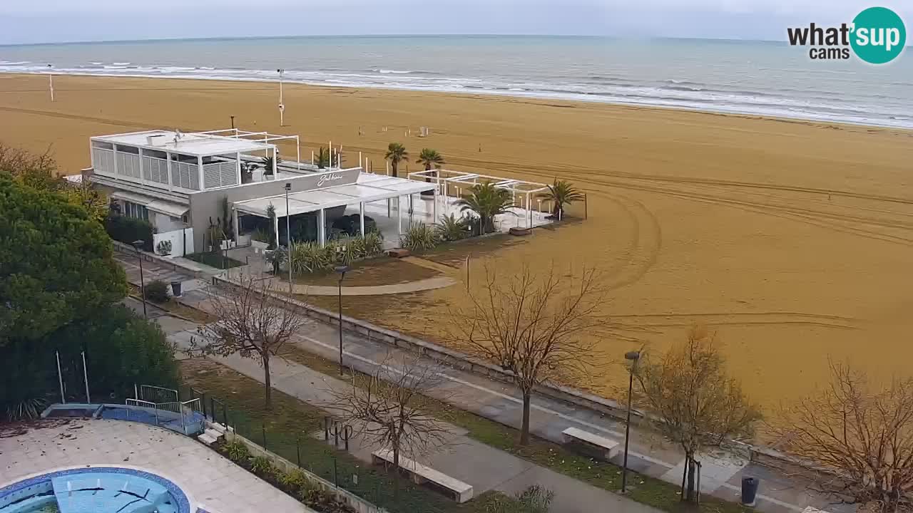 Live Webcam Bibione spiaggia – vista dall’Ashanti ApartHotel