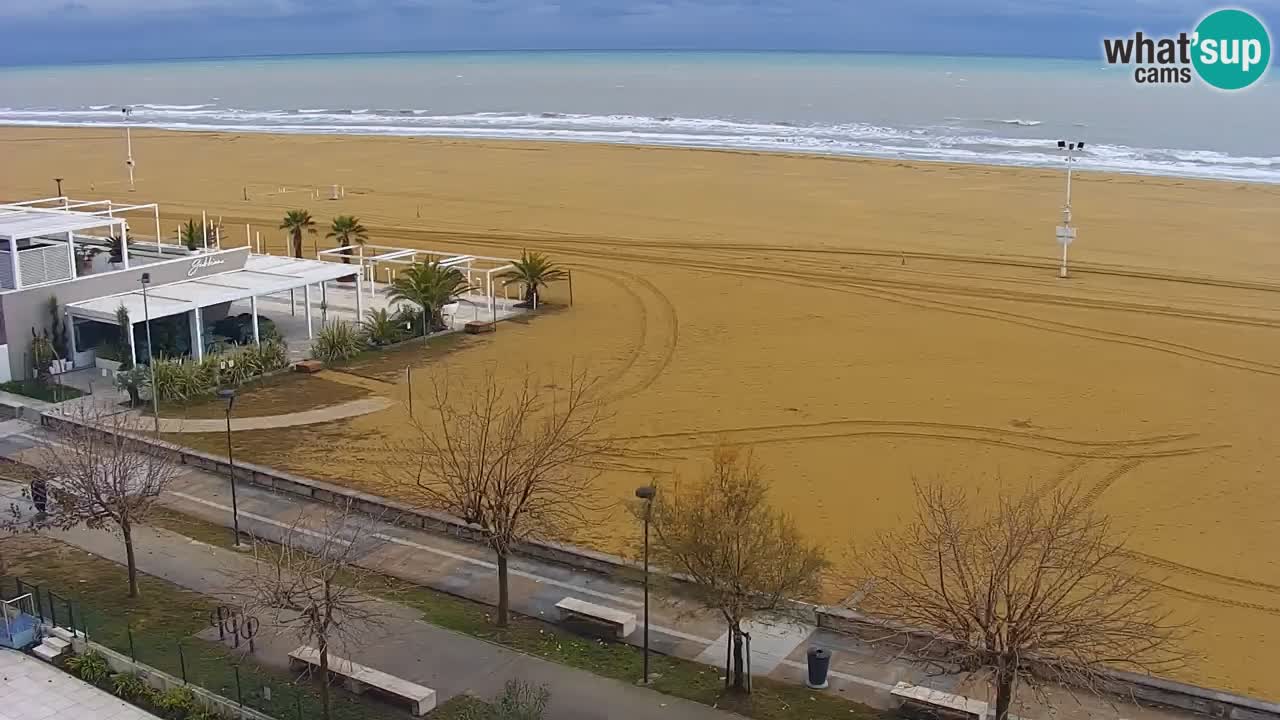 Web kamera Bibione plaža – pogled sa Ashanti ApartHotela