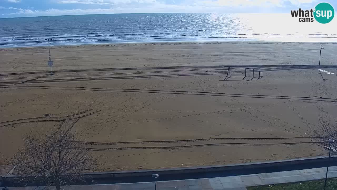 Webcam en vivo playa Bibione – vista desde Ashanti ApartHotel