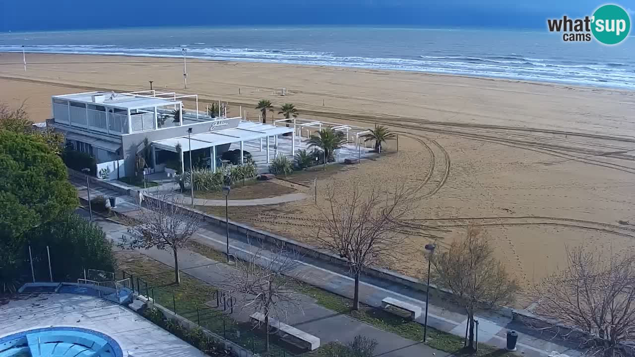 Live Webcam Bibione spiaggia – vista dall’Ashanti ApartHotel