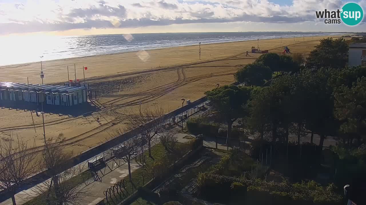 Live Webcam Bibione spiaggia – vista dall’Ashanti ApartHotel