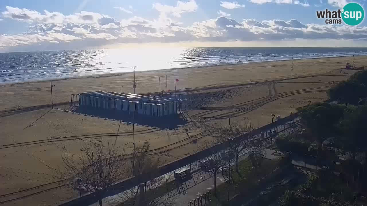 Live Webcam Bibione spiaggia – vista dall’Ashanti ApartHotel