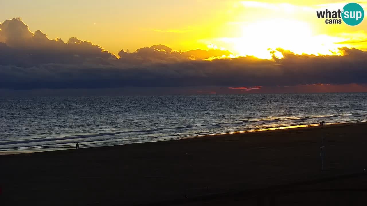 Webcam en vivo playa Bibione – vista desde Ashanti ApartHotel