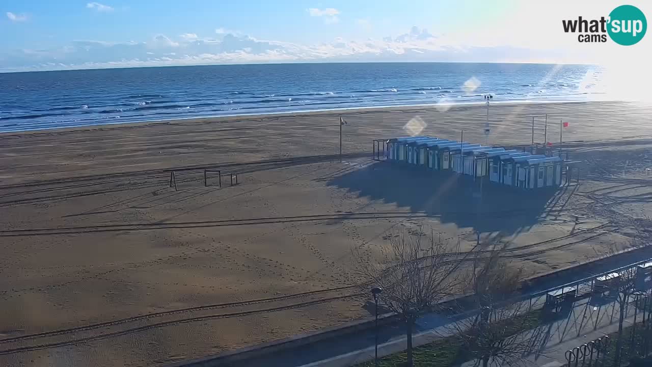 Webcam en vivo playa Bibione – vista desde Ashanti ApartHotel