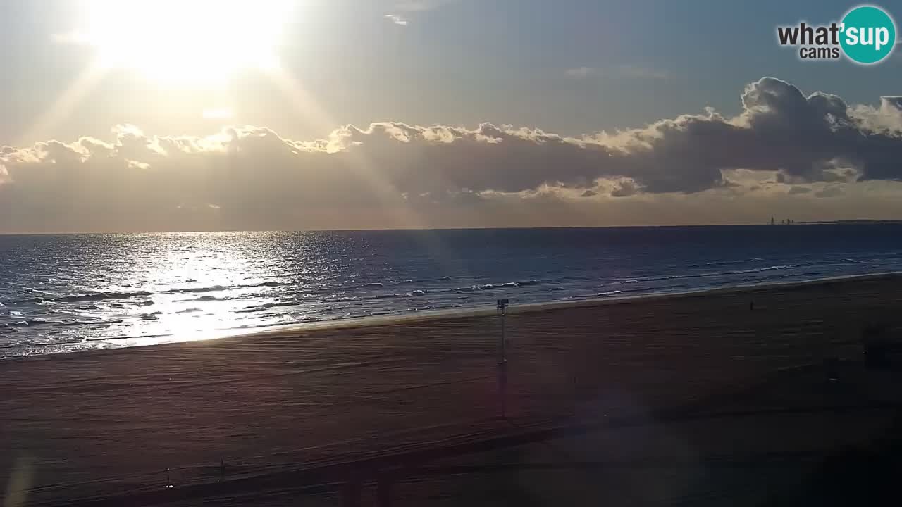 Live Webcam Bibione spiaggia – vista dall’Ashanti ApartHotel