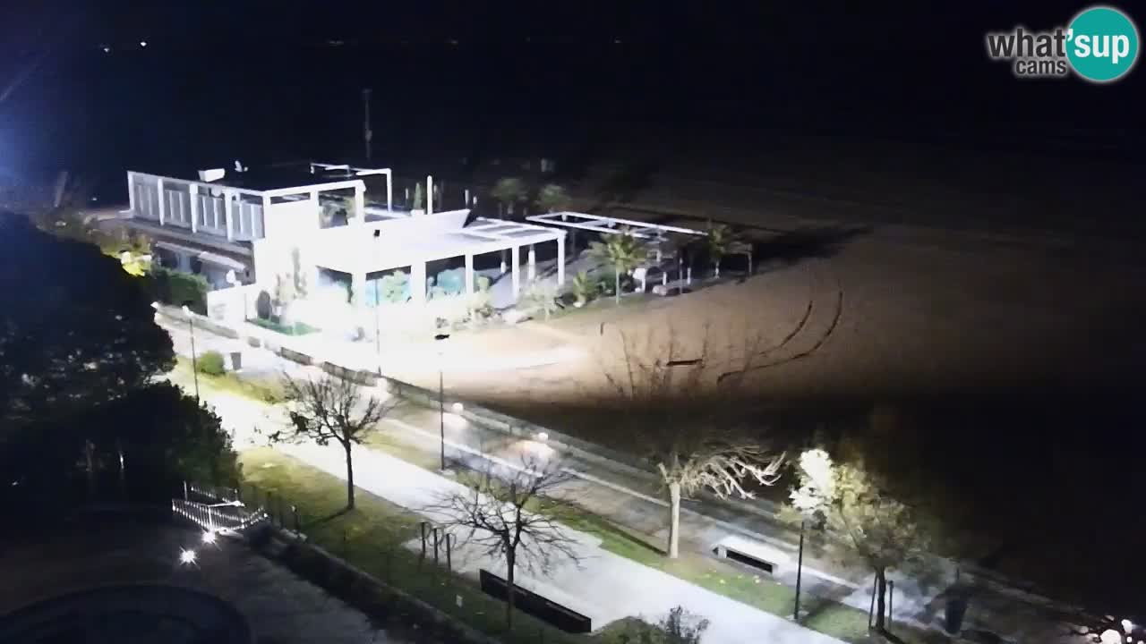 Live Webcam Bibione spiaggia – vista dall’Ashanti ApartHotel