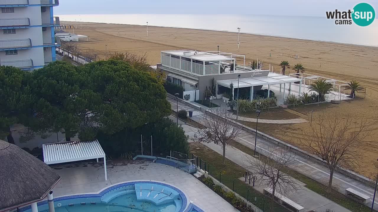 Live Webcam Bibione Strand – Blick vom Ashanti ApartHotel