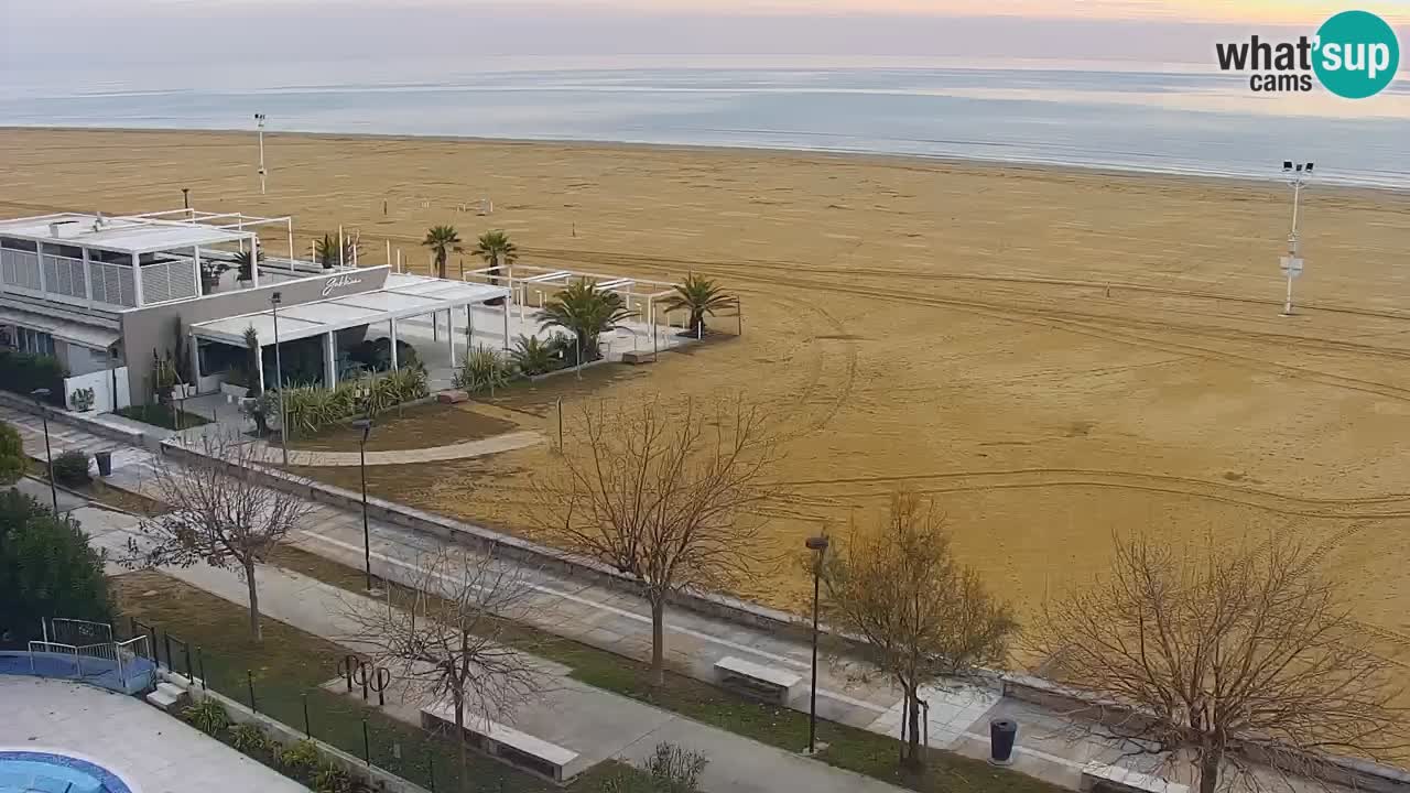 Webcam en vivo playa Bibione – vista desde Ashanti ApartHotel