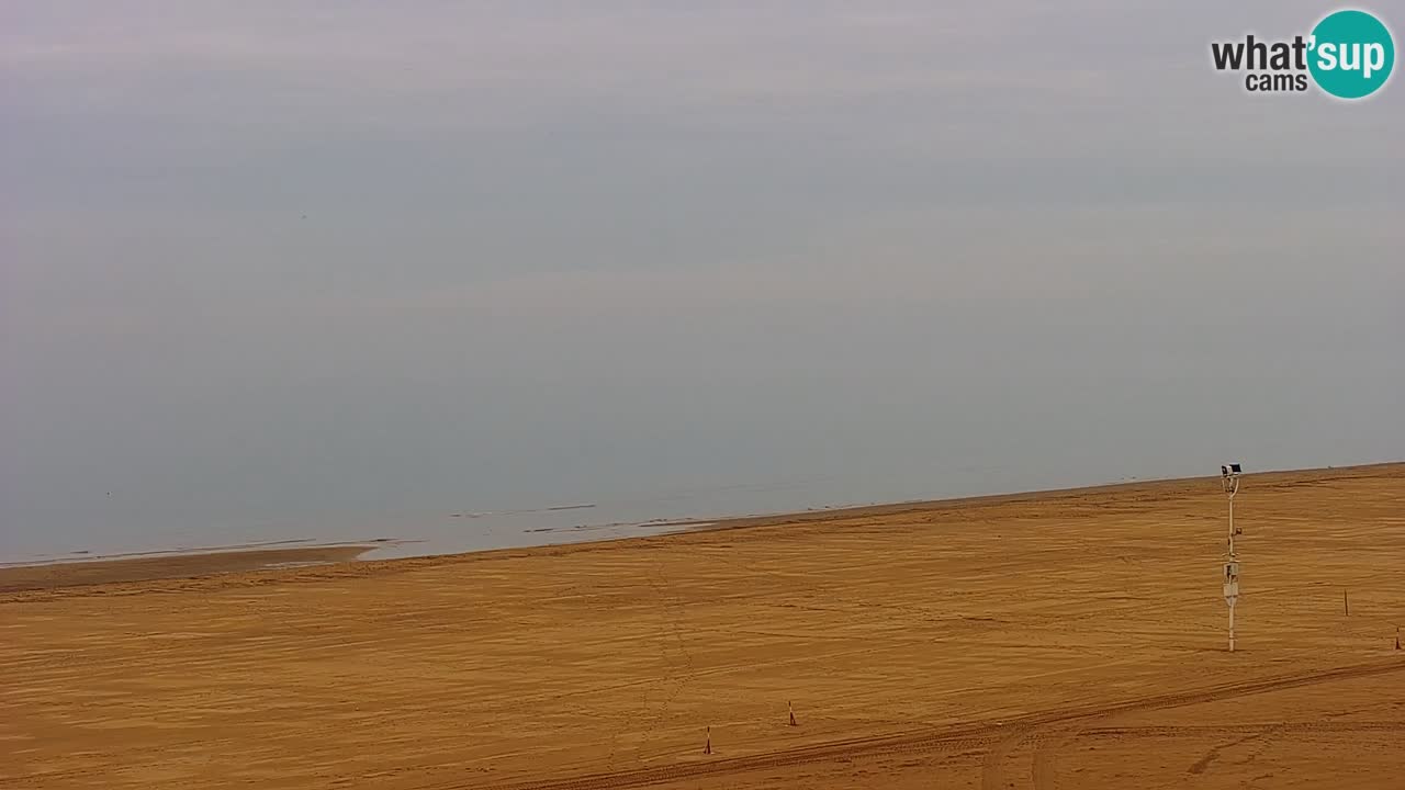 Web kamera Bibione plaža – pogled sa Ashanti ApartHotela