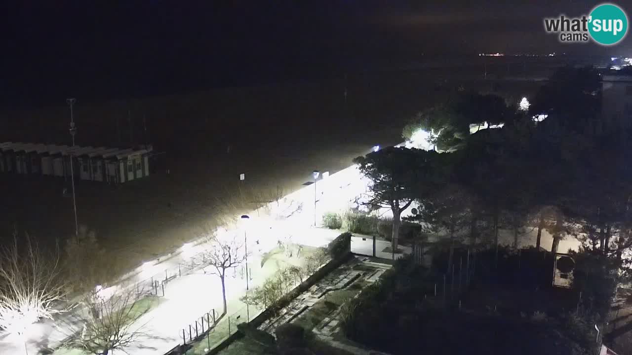 Live Webcam Bibione spiaggia – vista dall’Ashanti ApartHotel