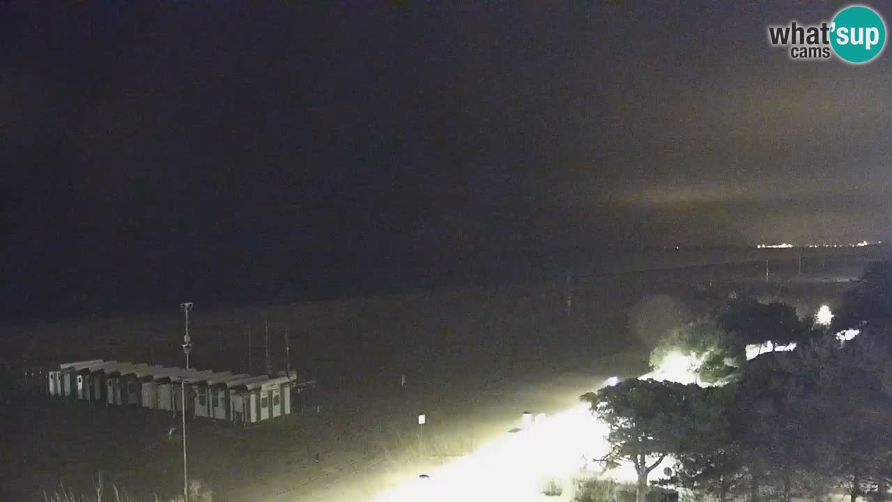 Live Webcam Bibione spiaggia – vista dall’Ashanti ApartHotel