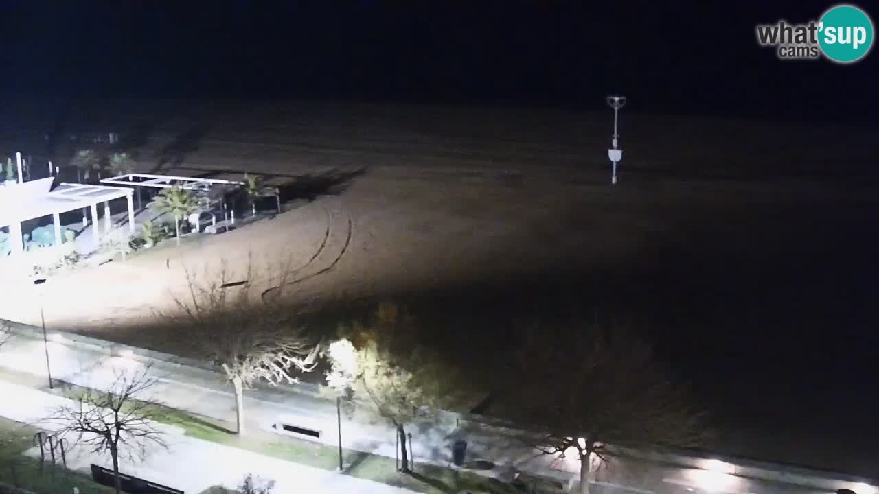 Webcam en vivo playa Bibione – vista desde Ashanti ApartHotel