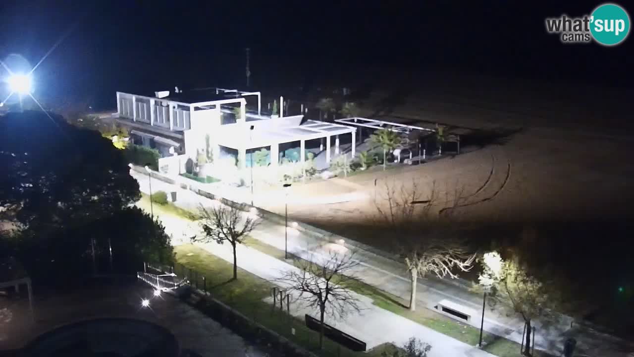 Live Webcam Bibione spiaggia – vista dall’Ashanti ApartHotel