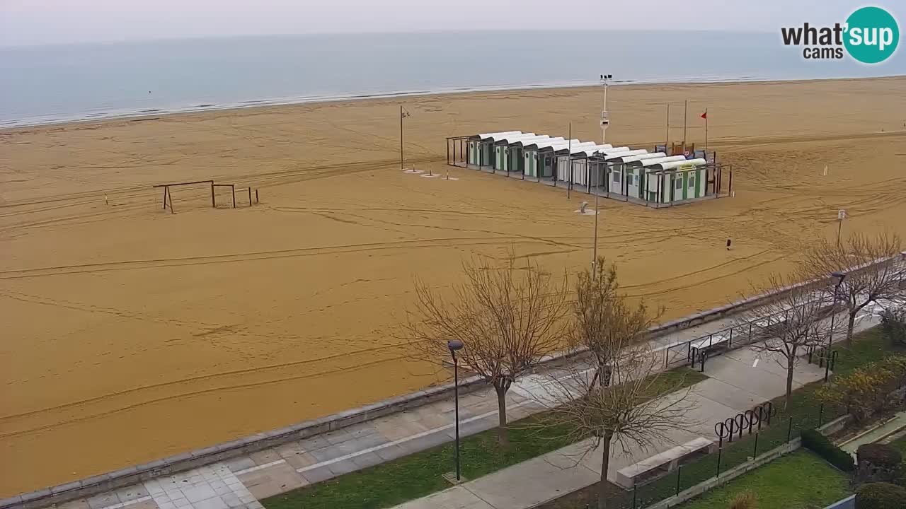 Web kamera Bibione plaža – pogled sa Ashanti ApartHotela