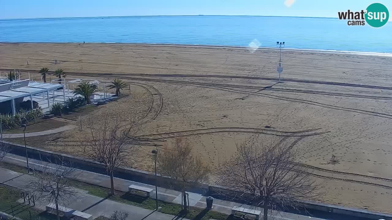 Webcam en vivo playa Bibione – vista desde Ashanti ApartHotel