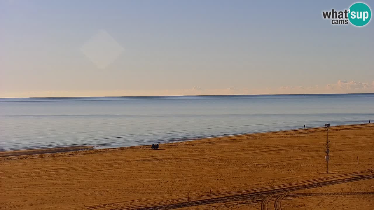 Web kamera Bibione plaža – pogled sa Ashanti ApartHotela