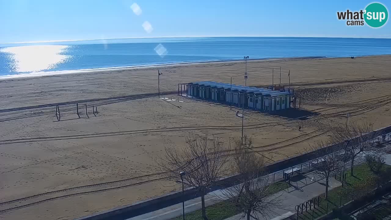 Webcam en vivo playa Bibione – vista desde Ashanti ApartHotel