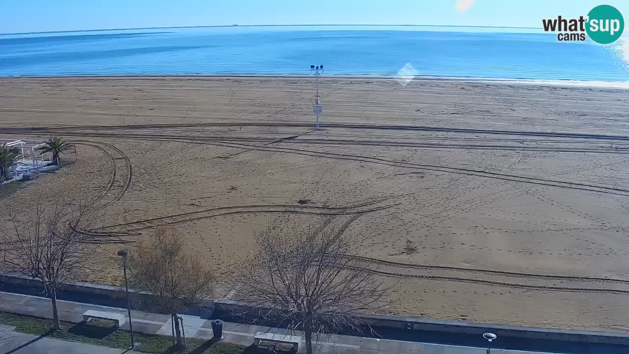 Webcam en vivo playa Bibione – vista desde Ashanti ApartHotel