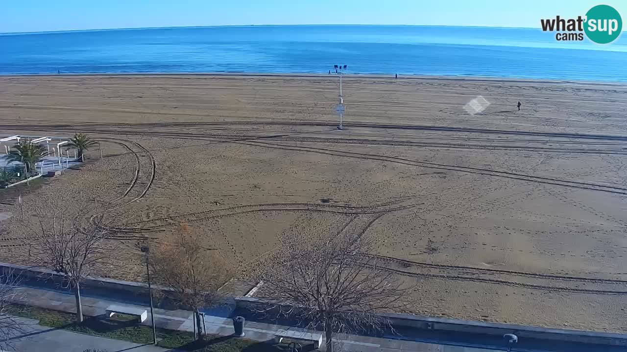 Webcam en vivo playa Bibione – vista desde Ashanti ApartHotel