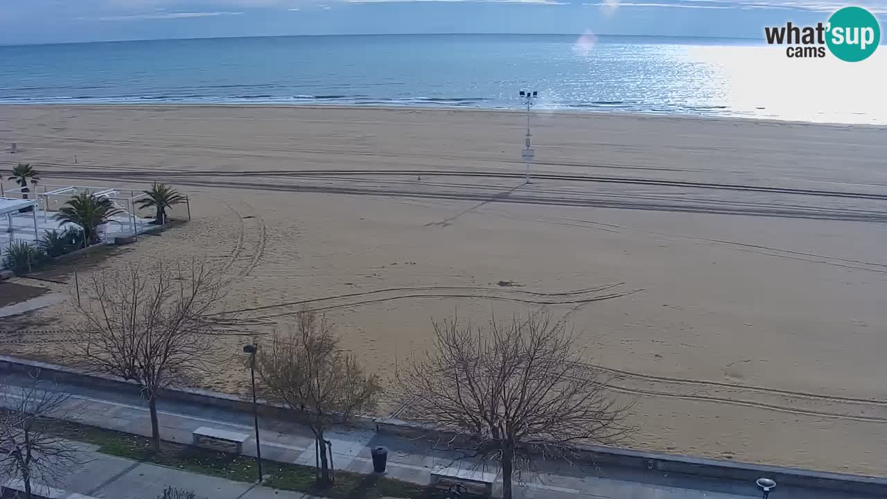 Webcam en vivo playa Bibione – vista desde Ashanti ApartHotel