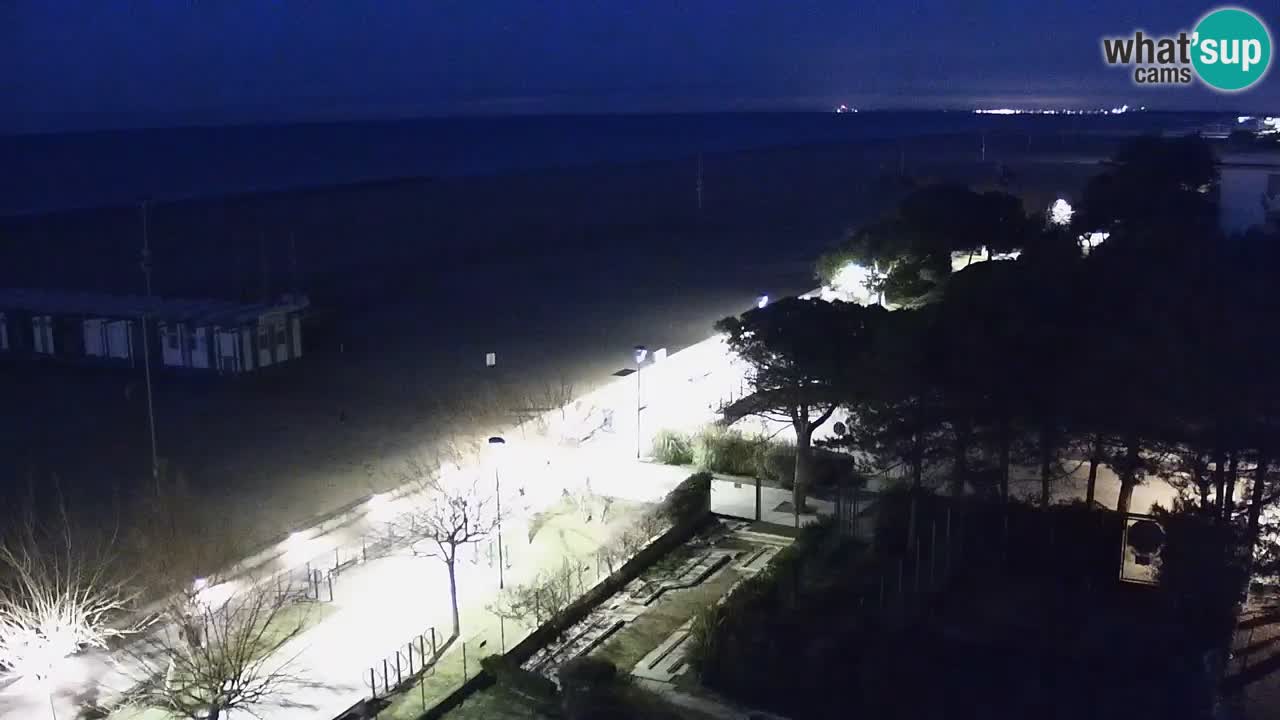 Live Webcam Bibione beach – view from Ashanti ApartHotel