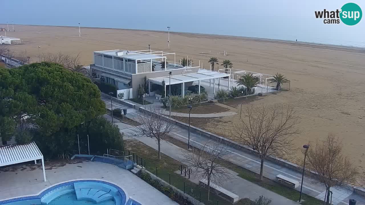 Live Webcam Bibione spiaggia – vista dall’Ashanti ApartHotel