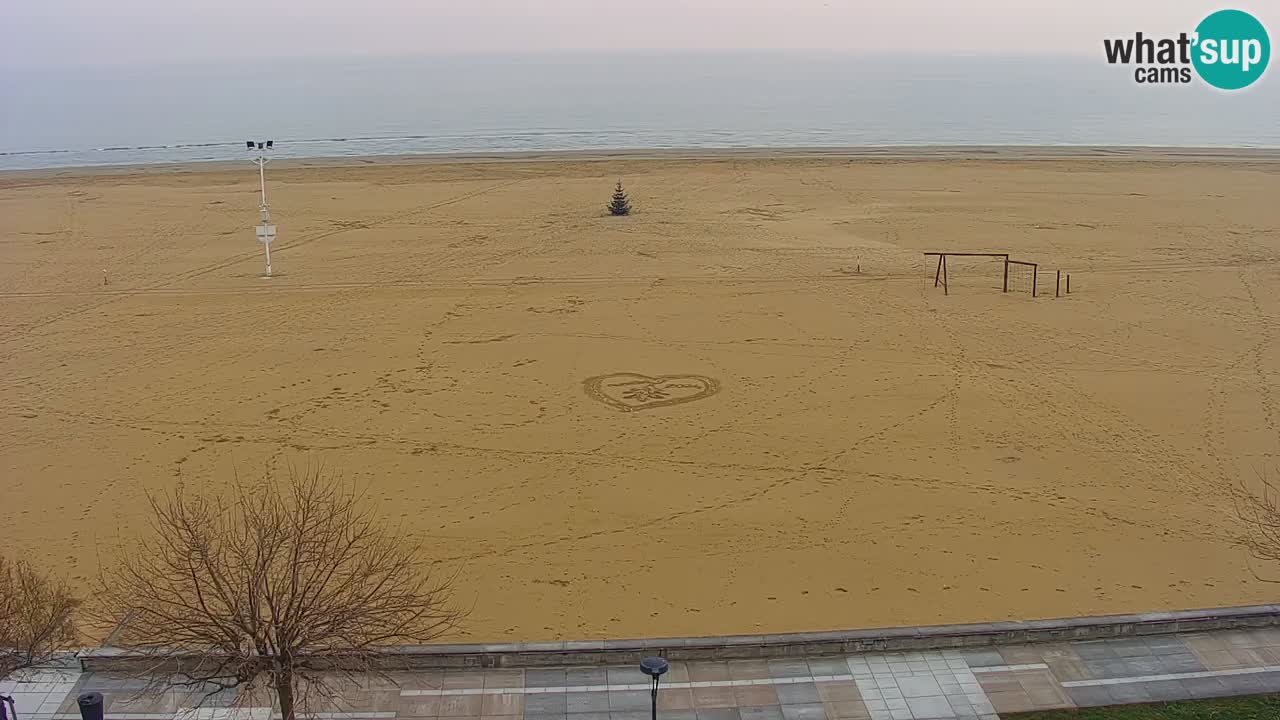 Web kamera Bibione plaža – pogled sa Ashanti ApartHotela