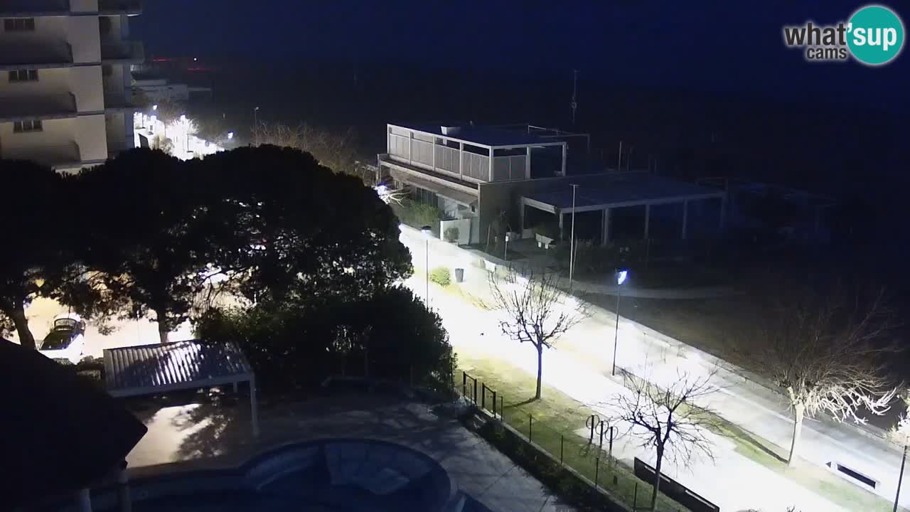 Live Webcam Bibione spiaggia – vista dall’Ashanti ApartHotel