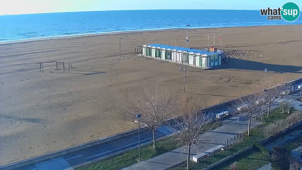 Webcam en vivo playa Bibione – vista desde Ashanti ApartHotel