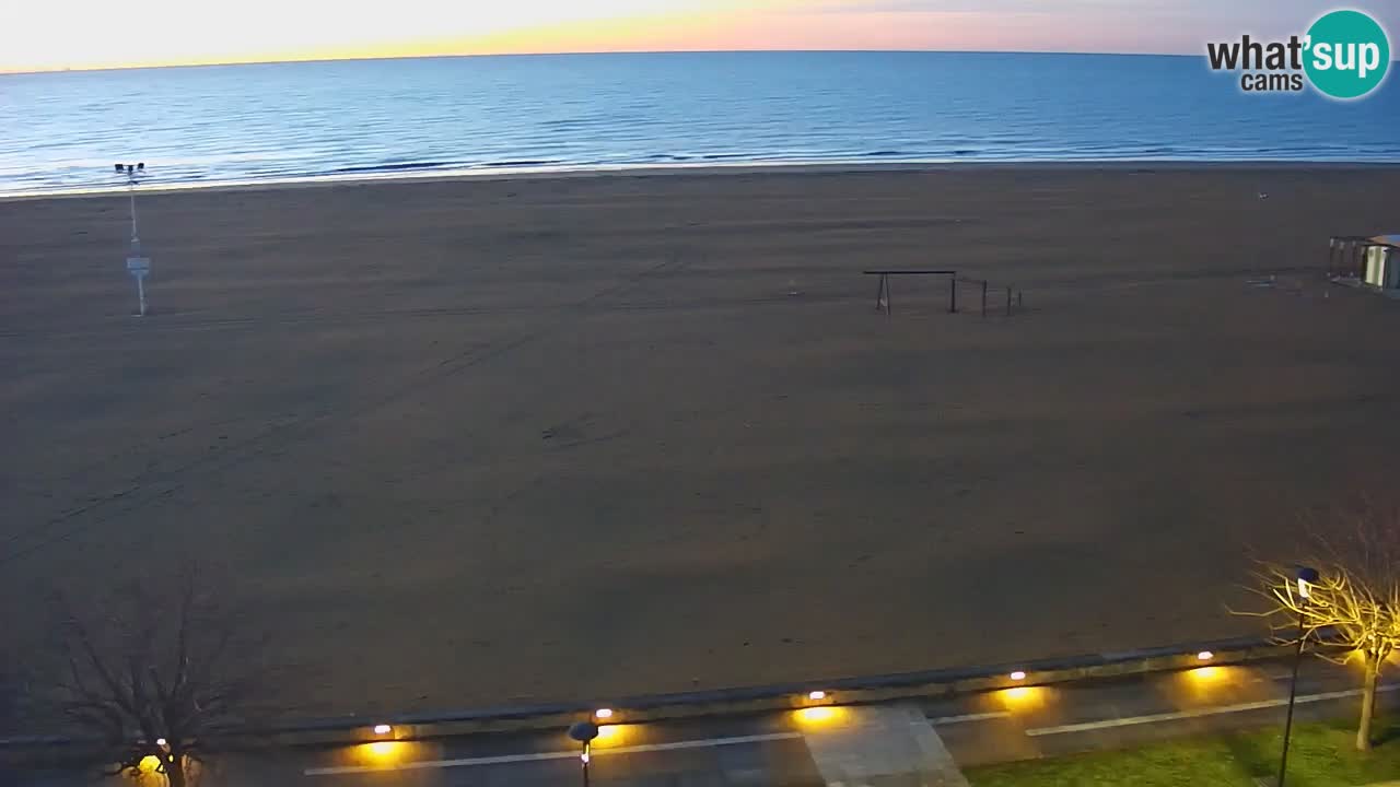 Webcam en vivo playa Bibione – vista desde Ashanti ApartHotel