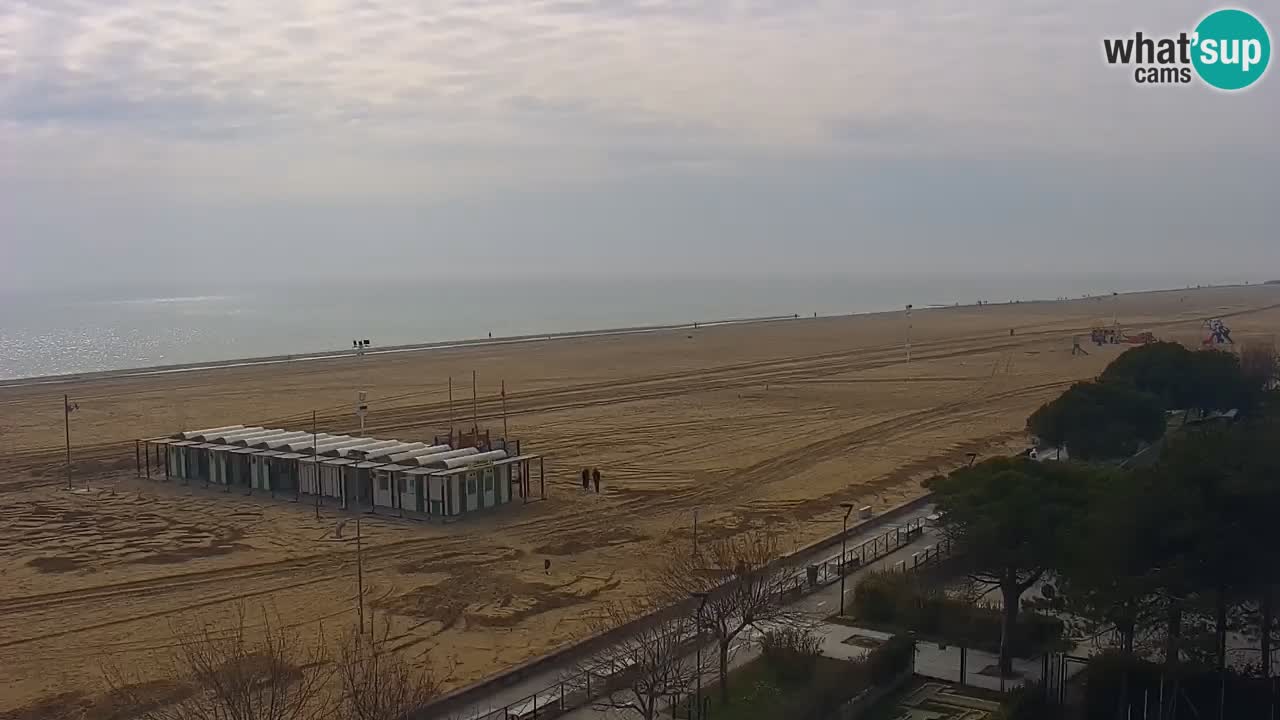 Webcam en vivo playa Bibione – vista desde Ashanti ApartHotel