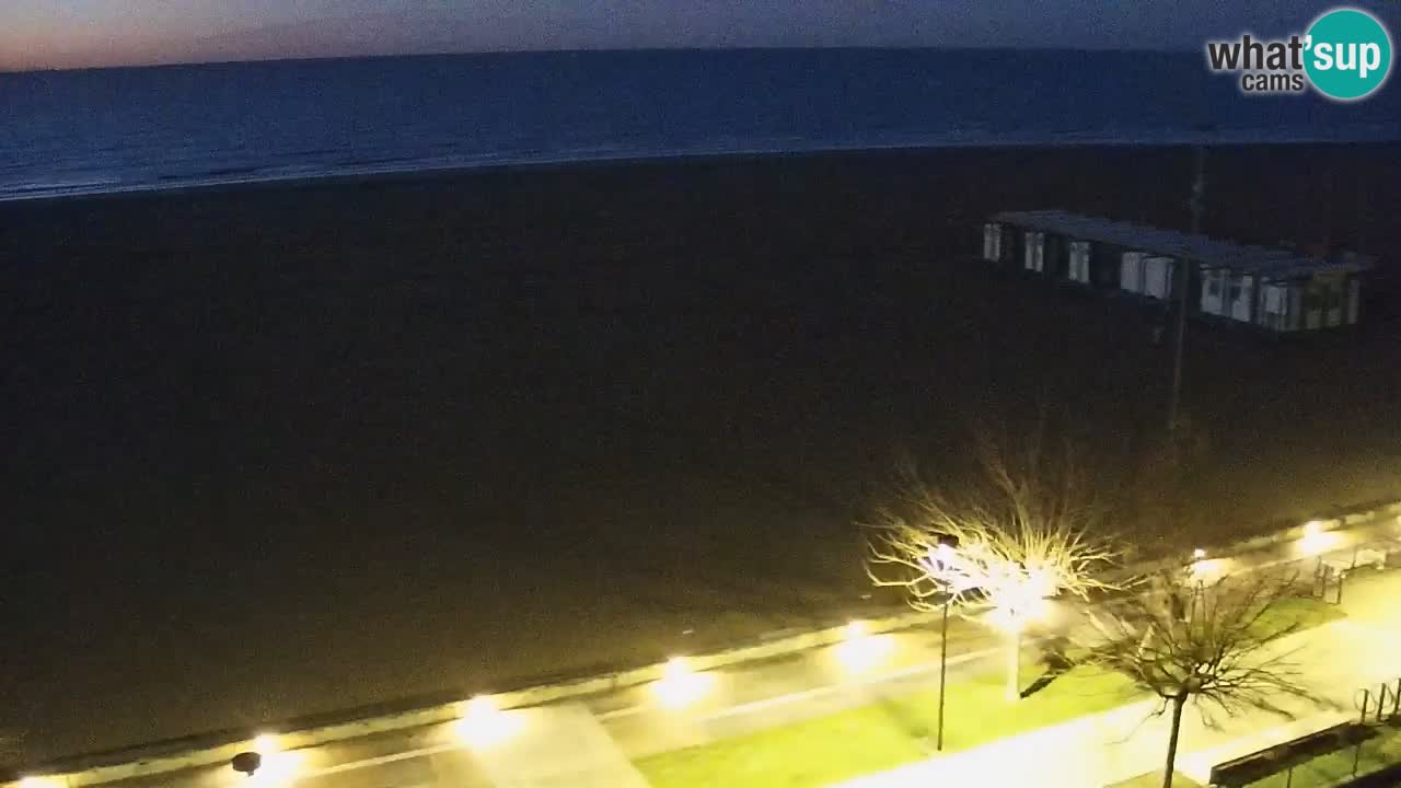 Webcam en vivo playa Bibione – vista desde Ashanti ApartHotel