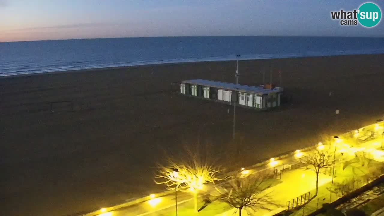 Webcam en vivo playa Bibione – vista desde Ashanti ApartHotel