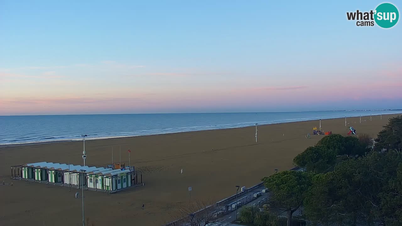 Webcam en direct plage de Bibione – vue depuis Ashanti ApartHotel