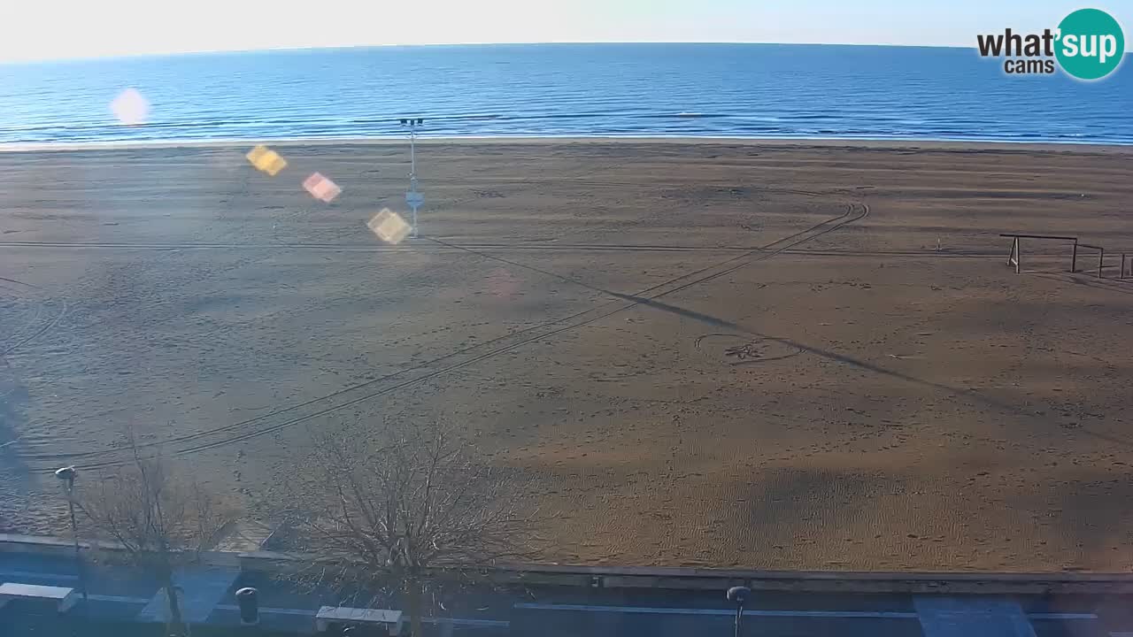 Webcam en vivo playa Bibione – vista desde Ashanti ApartHotel