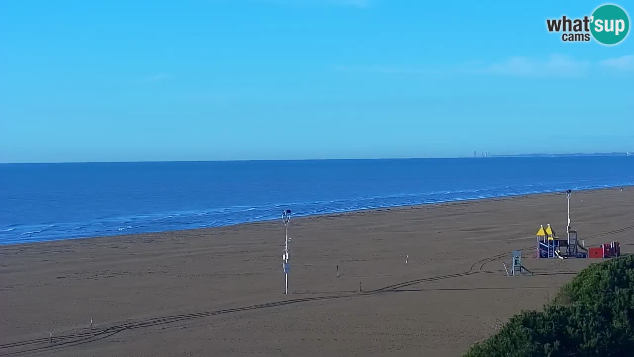 Live Webcam Bibione beach – view from Ashanti ApartHotel