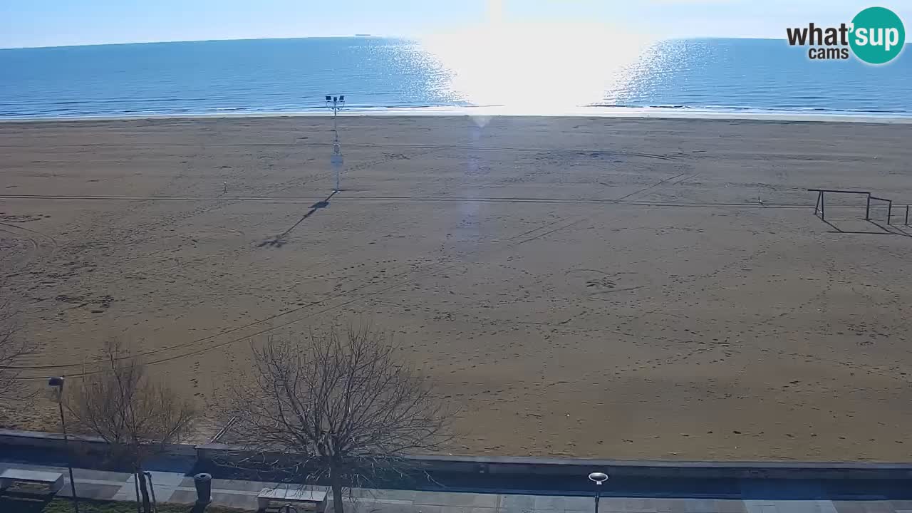 Webcam en vivo playa Bibione – vista desde Ashanti ApartHotel