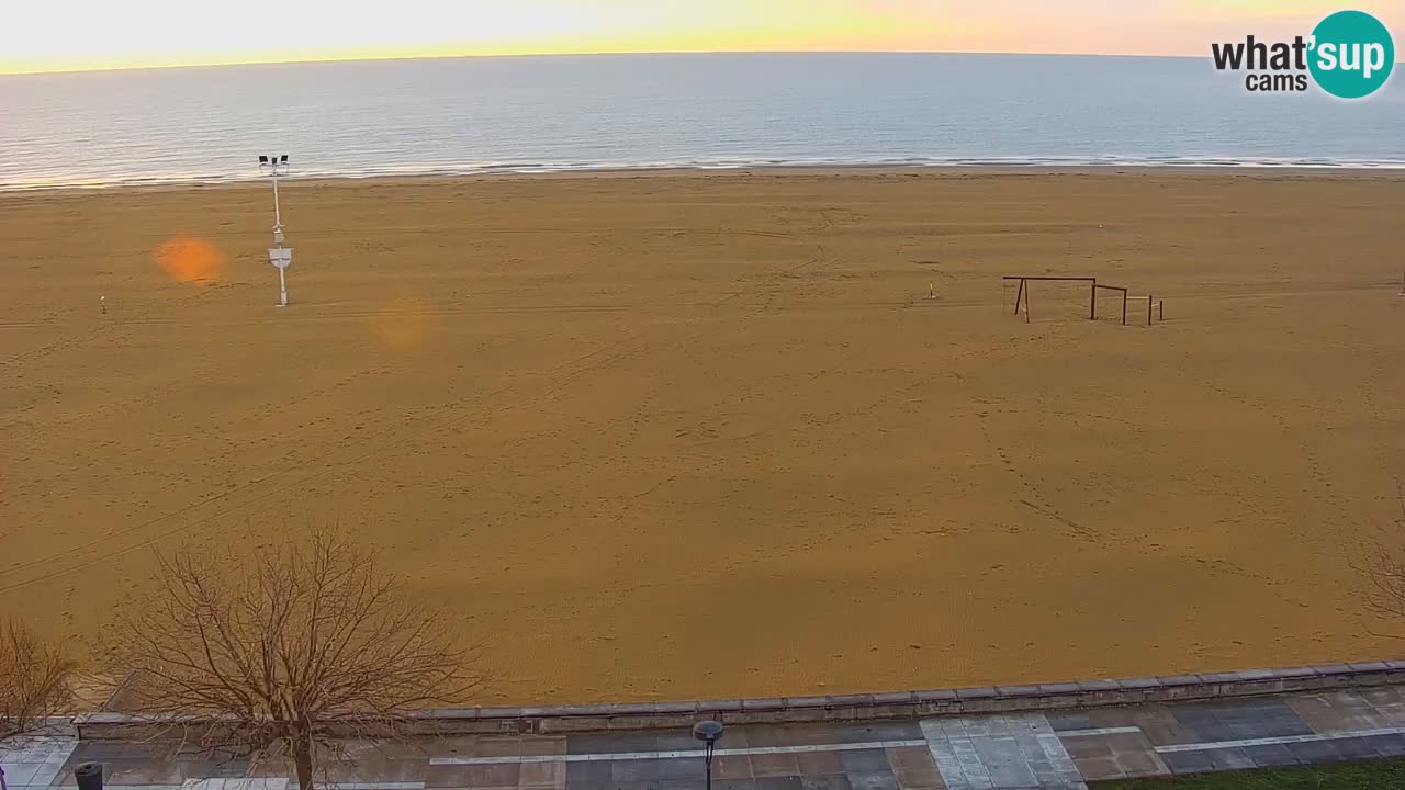 Webcam en vivo playa Bibione – vista desde Ashanti ApartHotel