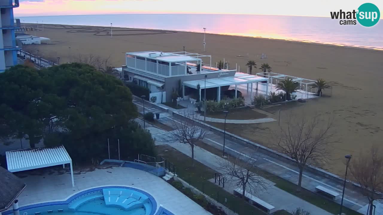 Live Webcam Bibione Strand – Blick vom Ashanti ApartHotel