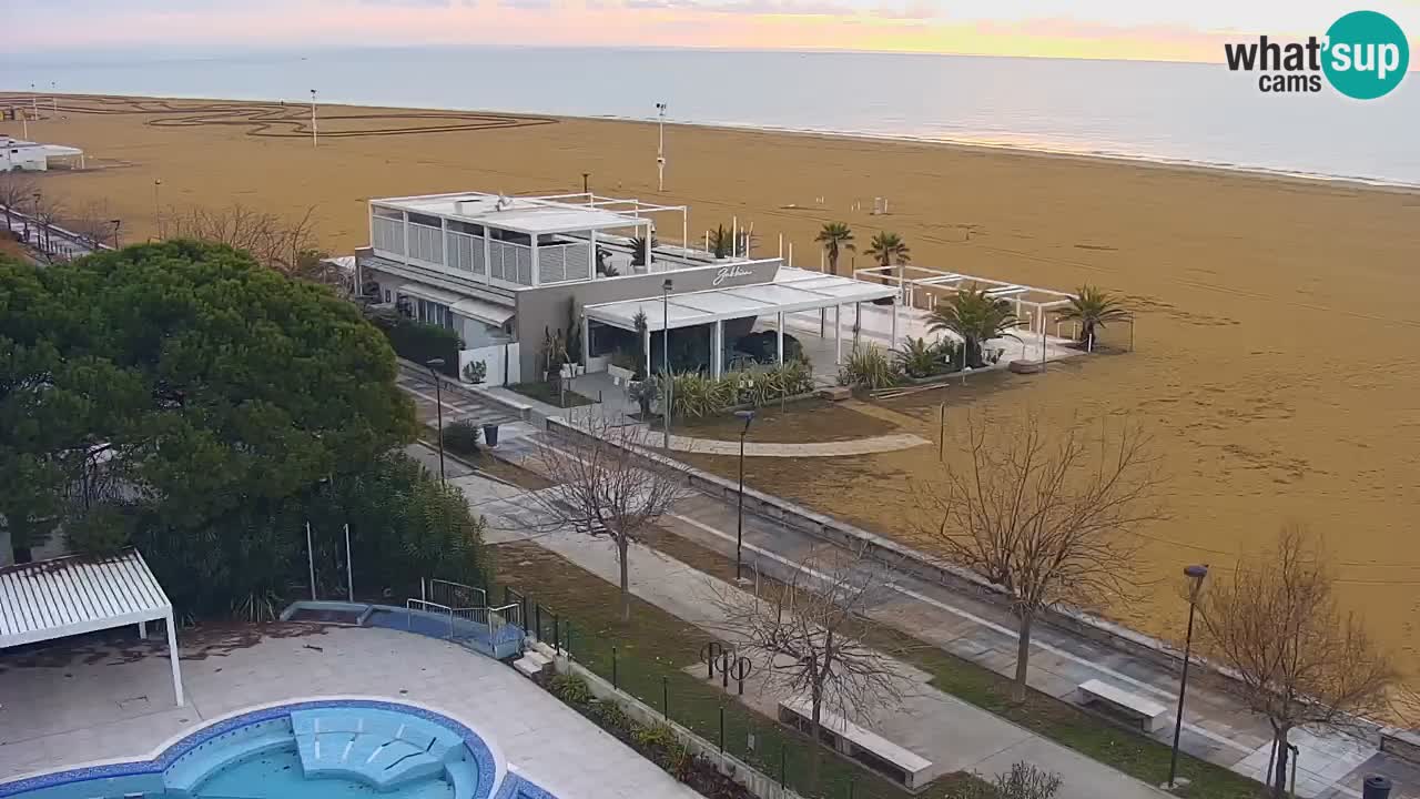 Live Webcam Bibione spiaggia – vista dall’Ashanti ApartHotel