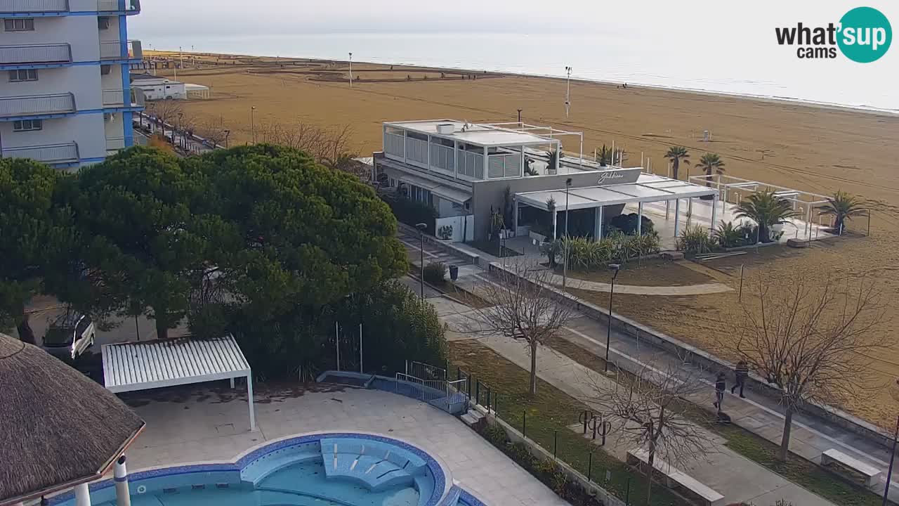 Live Webcam Bibione beach – view from Ashanti ApartHotel