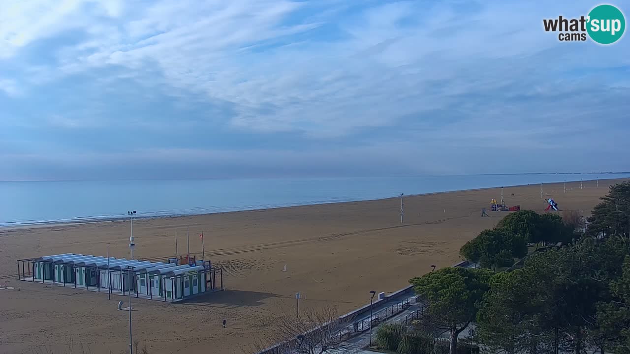 Live Webcam Bibione spiaggia – vista dall’Ashanti ApartHotel