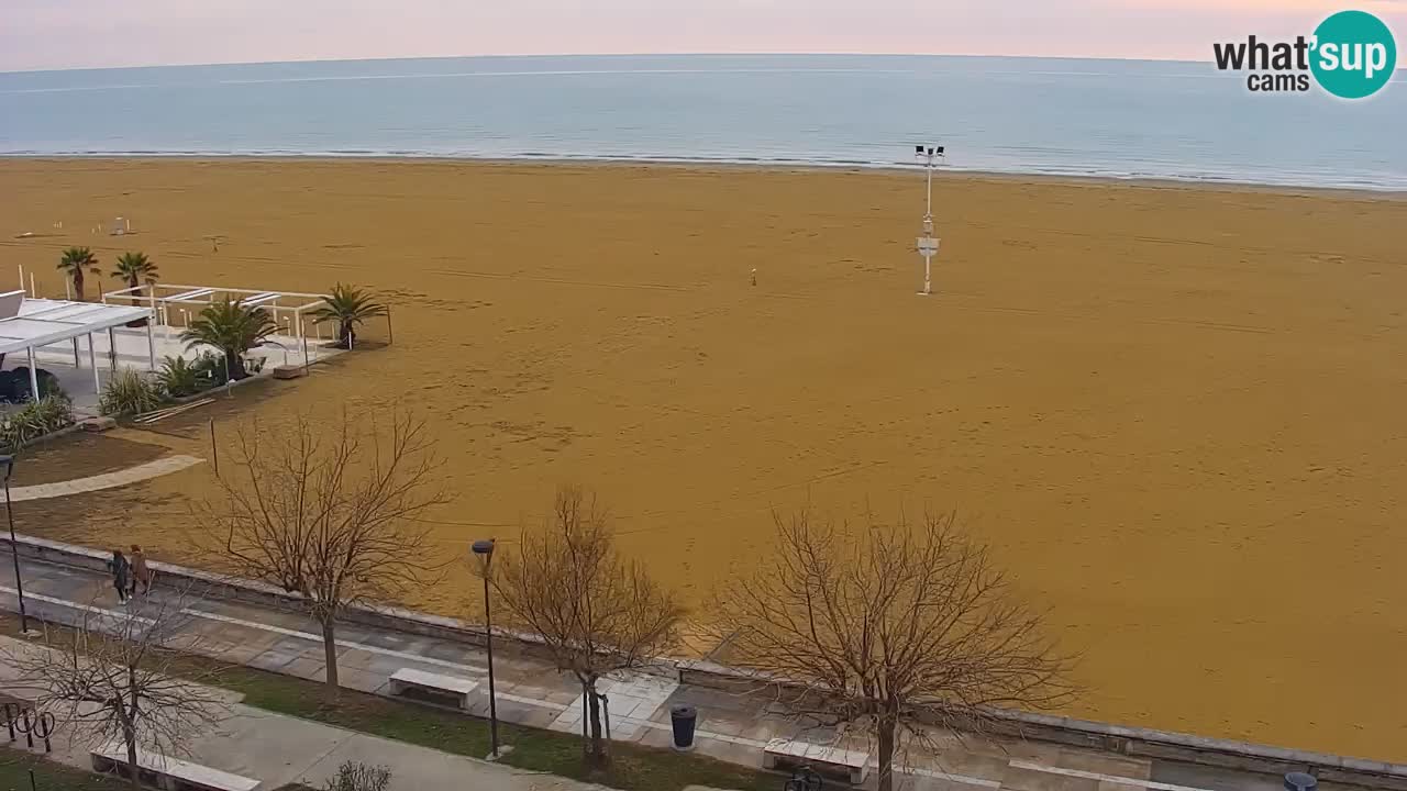 Web kamera Bibione plaža – pogled sa Ashanti ApartHotela