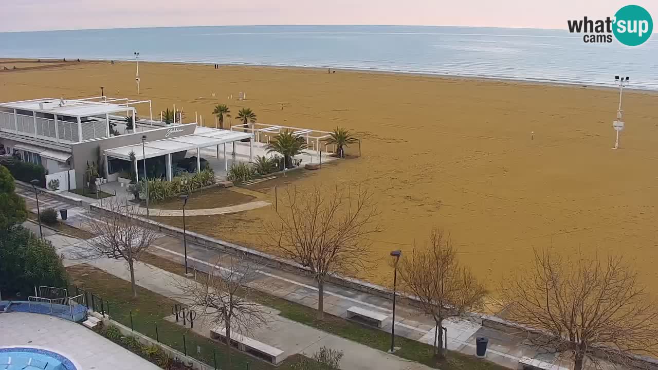 Live Webcam Bibione spiaggia – vista dall’Ashanti ApartHotel