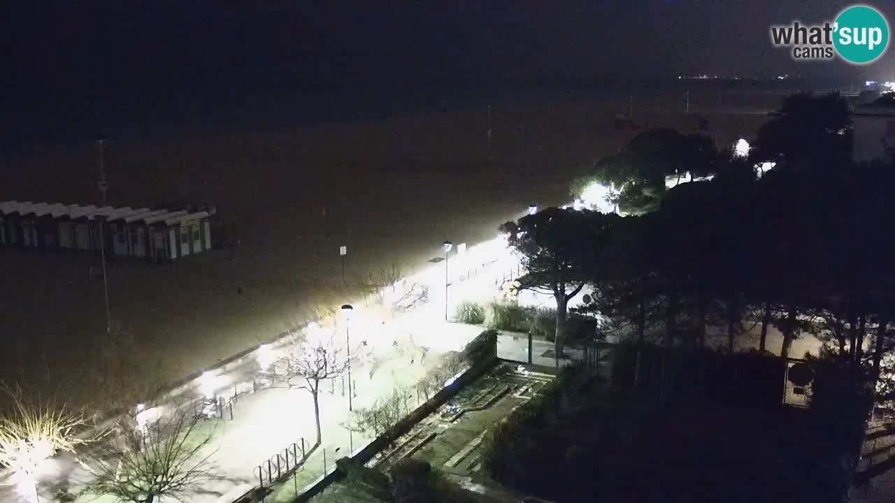 Live Webcam Bibione spiaggia – vista dall’Ashanti ApartHotel