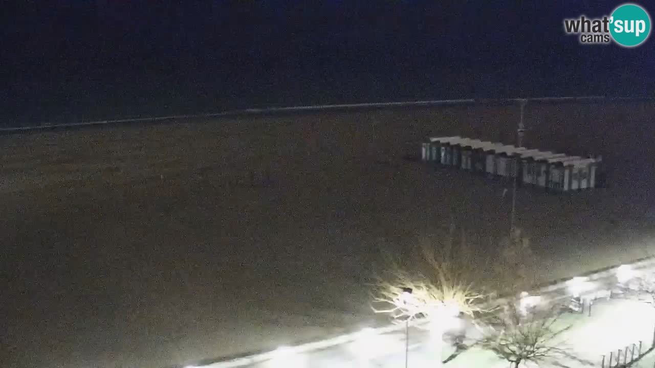 Webcam en vivo playa Bibione – vista desde Ashanti ApartHotel